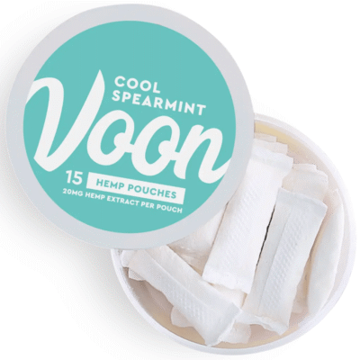 CBD Hemp Pouches Cool Spearmint 300 mg CBD